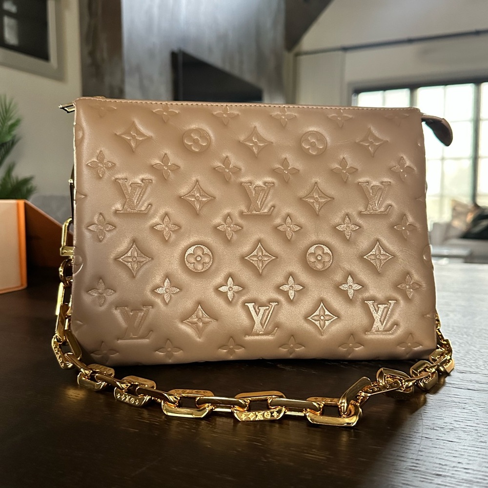 Louis Vuitton Coussin PM Bag Taupe